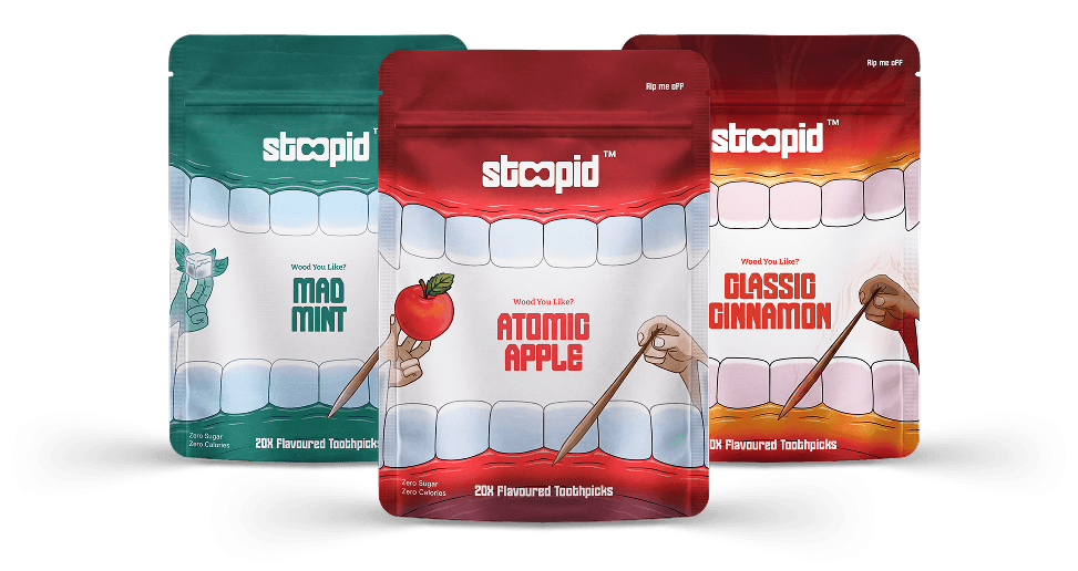 Stoopid Variety Pack toothpicks pouch